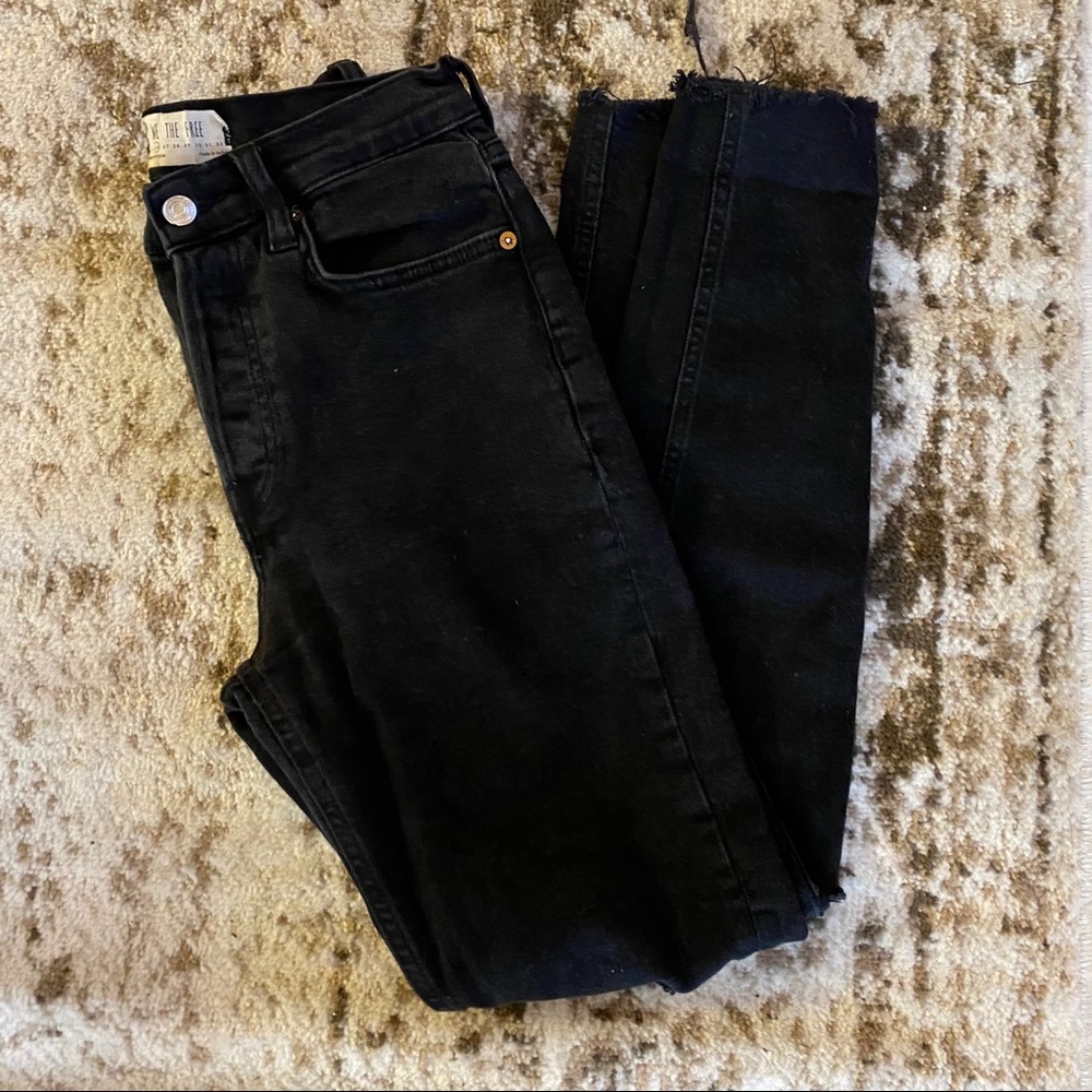 Free People High Waisted Jeans